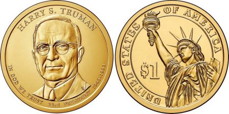 USA 1 Dollar Harry Truman - 2015 D Denver