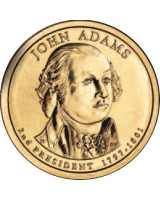 USA 1 Dollar John Adams - 2007