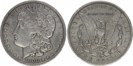 USA 1 Dollar Morgan - Aigle 1900 O Nouvelle-Orleans