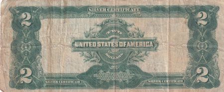 USA 2 Dollars George Washington - Silver certificate - 1899