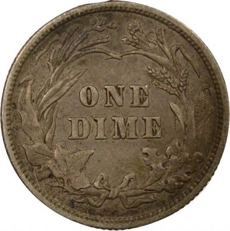 USA Barber Dime Argent - 1900 Philadelphie