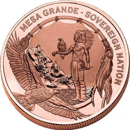 USA Chincoteague - 1 Dollar 2024 Cuivre couleur Mesa Grande