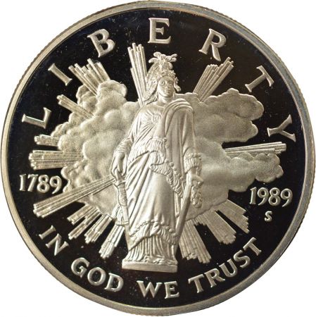 USA Dollar Argent, Congrès - 1989 S San Francisco BE