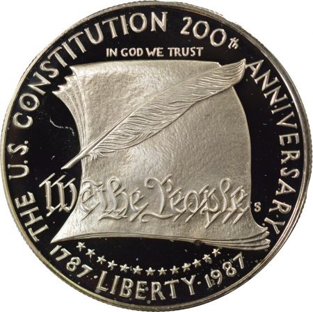 USA Dollar Argent, Constitution - 1987 S San Francisco