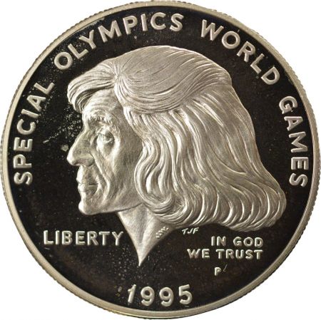 USA Dollar Argent, J.O. Spéciaux - 1995 P Philadelphie BE