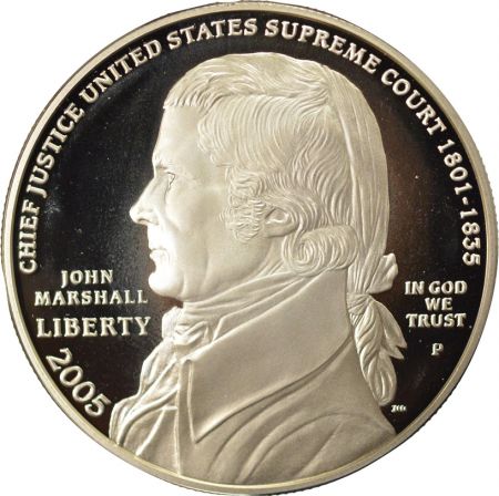 USA Dollar Argent, John Marshall - 2005 P Philadelphie BE