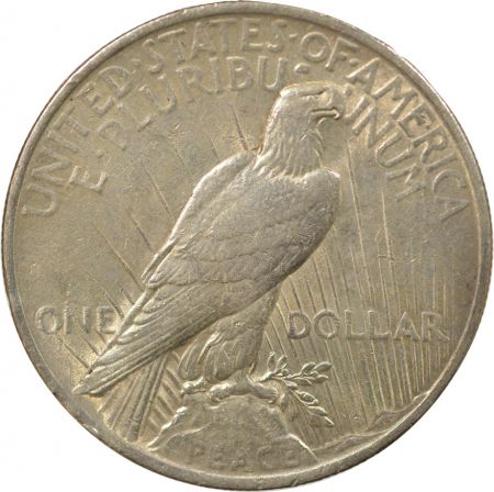 USA Dollar Argent, Peace - 1923 Philadelphie