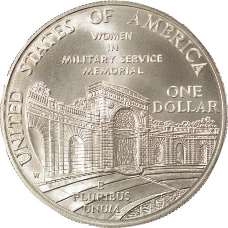 USA Dollar Argent, Service Militaire Féminin - 1994 W West Point