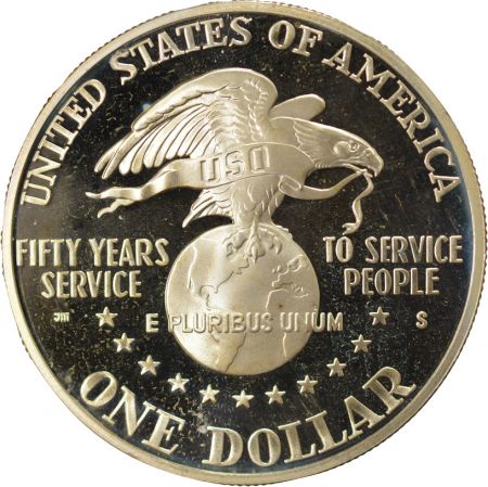 USA Dollar Argent, USO - 1991 S San Francisco BE