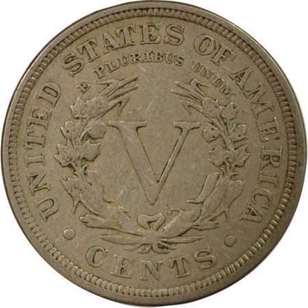 USA Liberty Nickel - 1910 Philadelphie