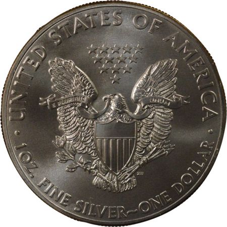 USA Once, 1 Dollar Argent, Silver Eagle, Rhuténium / Or - 2014 West Point