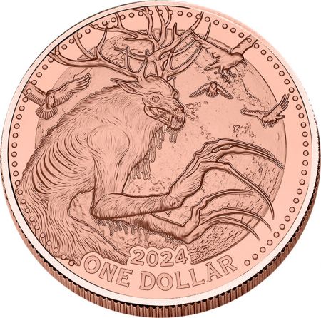 USA Wendigo - 1 Dollar 2024 Cuivre Mesa Grande