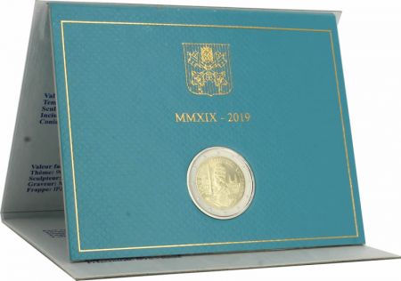 Vatican 2 Euros Commémo. BU Vatican 2019 - 90 ans de la fondation de l\'Etat du Vatican