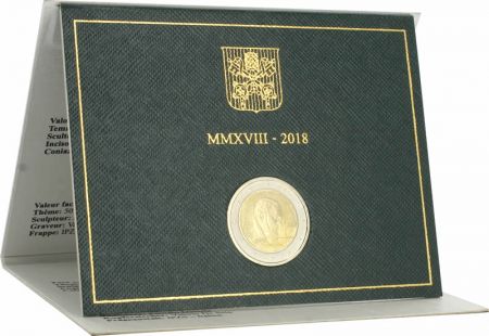 Vatican 2 Euros Commémo. Vatican 2018 BU (FDC) - 50 ans Mort Padre Pio