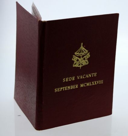 Vatican 500 Lire Coffret BU - Siège Vacant Septembre 1978