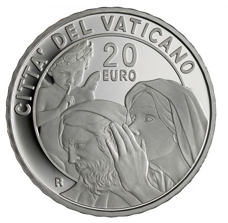 Vatican Coffret BE Euro 2024 + 20 Euros Argent La médisance