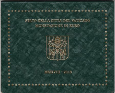 Vatican Coffret BU - 8 pièces - 2018 - Armoiries du pape François