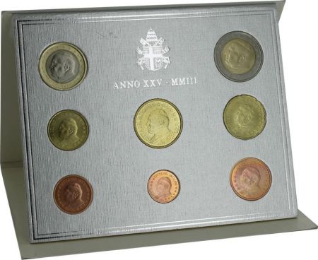 Vatican Jean-Paul II - Coffret BU Euro 2003