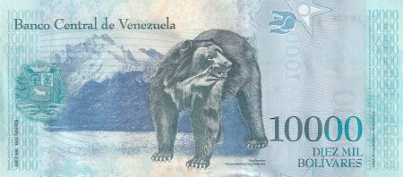 Venezuela 10000 Bolivares - Simon Rodriguez - Ours - 13-12-2017 - Lettre C