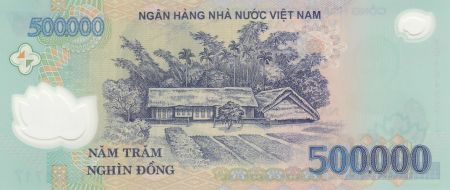 Vietnam 500000 Dong - Ho Chi Minh - Polymer - 2016