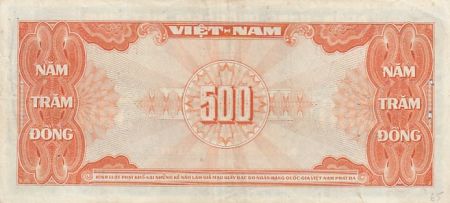 Vietnam du Sud 500 dong - Pagode - Numéro F595890 - 1955 - TB - P.10