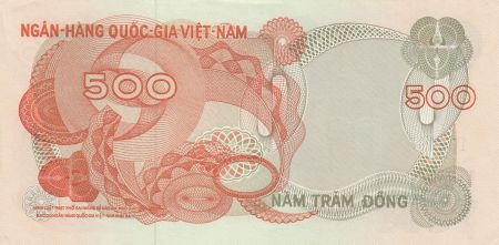 Vietnam du Sud 500 Dong, Banque centrale - 1970 - P.28