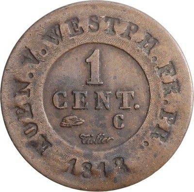 Westphalie C.21 1 Cent, Jérôme Napoléon